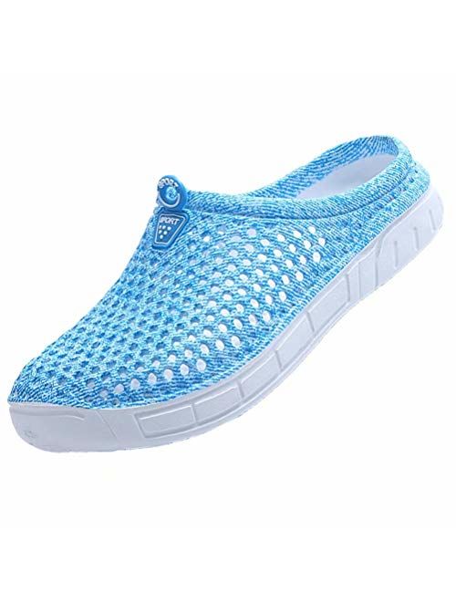 Ryanmay Womens Mens Comfortable Walking Garden Shoes Slippers Quick Drying Sa.