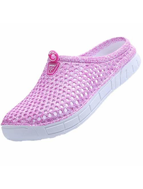 Ryanmay Womens Mens Comfortable Walking Garden Shoes Slippers Quick Drying Sa.