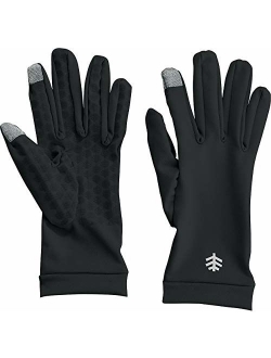 UPF 50  Men's Women's Gannett UV Gloves - Sun Protective