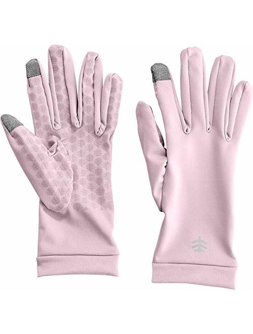 Coolibar UPF 50+ Men's Women's Gannett UV Gloves - Sun Protective