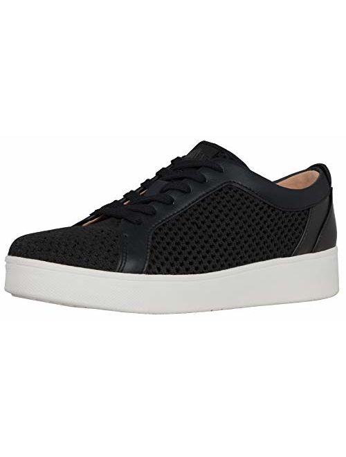 FitFlop Women's Venus Tennis Sneaker-Leather Trainers