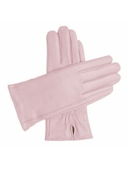 Downholme Classic Leather Cashmere Lined Gloves for Women