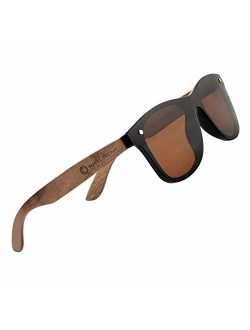 SKADINO Sunglasses For Men With Polarized Lens Handmade Bamboo Sunglasses For Men&Women