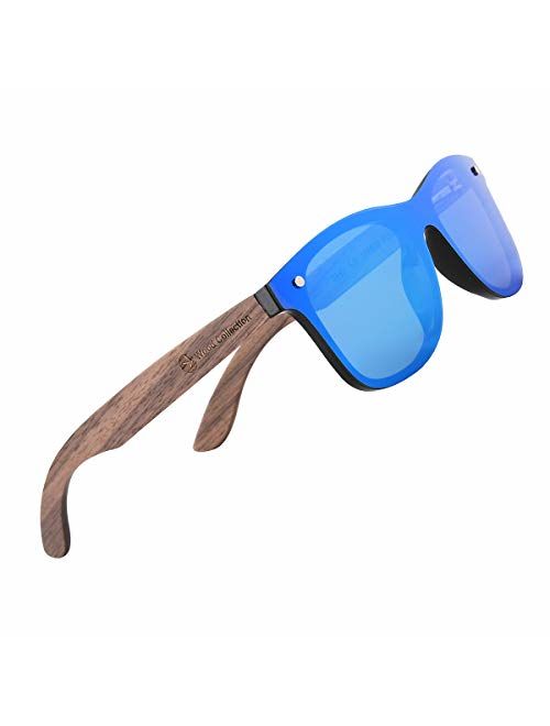 SKADINO Sunglasses For Men With Polarized Lens Handmade Bamboo Sunglasses For Men&Women