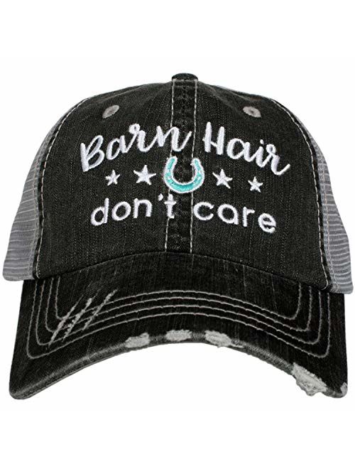 KATYDID Barn Hair Dont Care Baseball Cap - Trucker Hats for Women - Stylish Cute Sun Hat