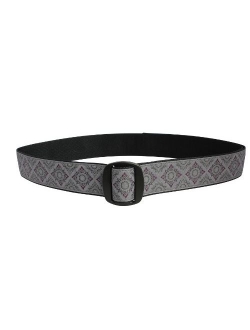 Bison Designs Women's Manzo Belt with Anodized Aluminum Buckle