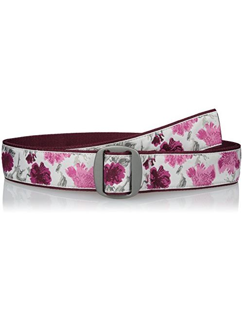 Bison Designs Women's Manzo Belt with Anodized Aluminum Buckle