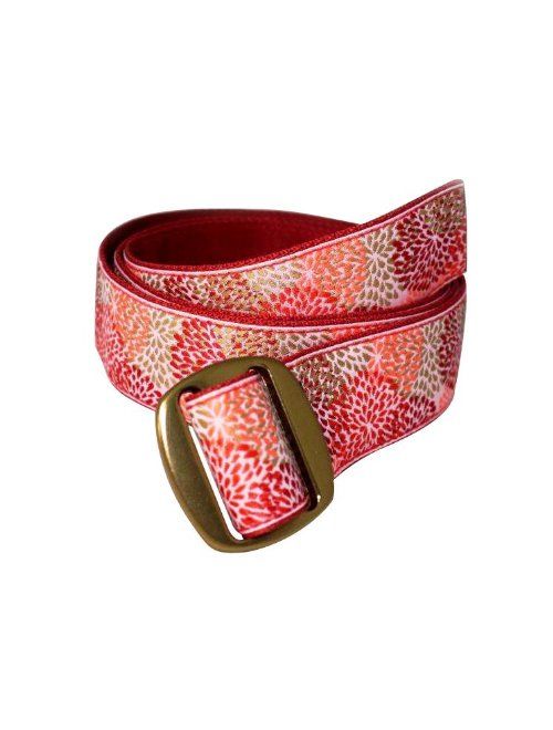 Bison Designs Women's Manzo Belt with Anodized Aluminum Buckle