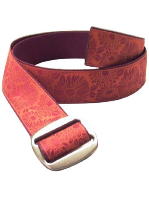 Bison Designs Women's Manzo Belt with Anodized Aluminum Buckle