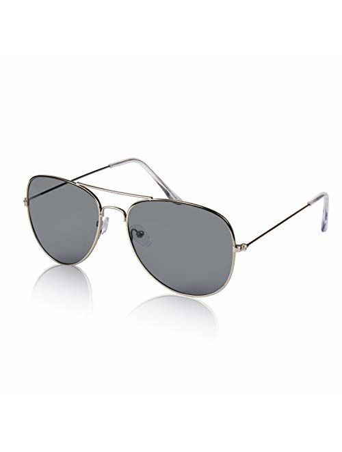 Sunny Pro Aviator Sunglasses Colored Tinted Lens Glasses Metal UV400 Protection