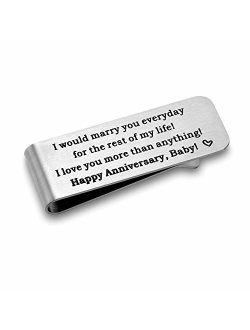 CJ&M Stainless Steel His Crazy Her Weirdo Couples Keychains Set,Personalized Name Couples Jewelry, for Boyfriend Girlfriend