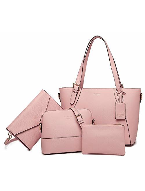 Tote Bag for Women Shoulder Bags Handbags Satchel Hobo 4pcs Purse Set