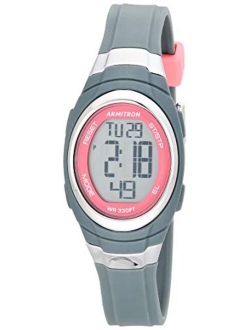 Sport Women's Digital Chronograph Resin Strap Watch, 45/7034