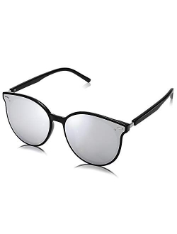 Classic Round Retro Plastic Frame Vintage Inspired Sunglasses BLOSSOM SJ2067