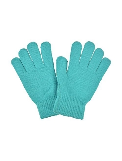 Motique Accessories Ladies Gloves Magic Knit Gloves for Women Solid Colors