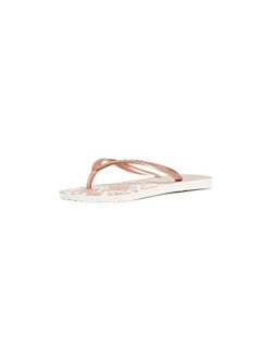 Women's Slim Animal Flip Flop Sandal