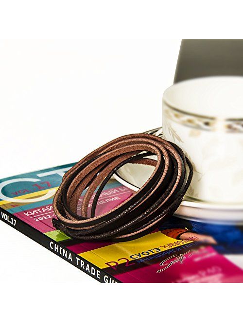 Chic Exquise Designs Handmade Genuine Vintage Leather Wrist Cuff Wrap Bracelet Adjustable