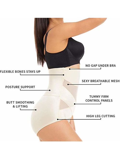 Buy MOVWIN Shapewear for Women Tummy Control - Body Shaper Slimming Spanks  Girdles Panties online
