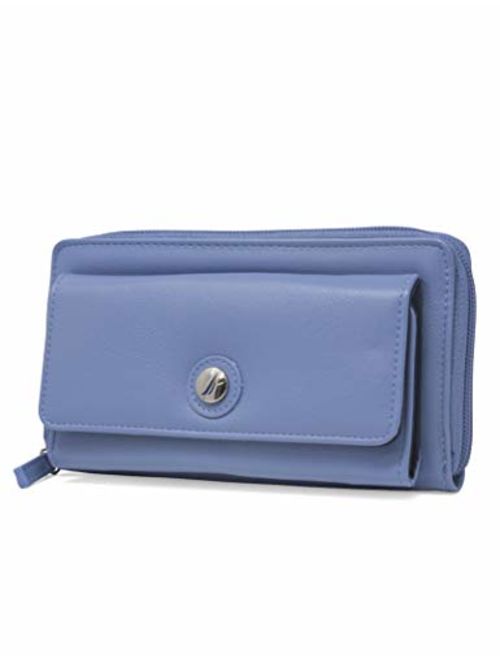 Nautica Bulk Cargo Womens RFID Wallet Clutch Zip Around Organizer