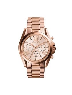 Women's MK5605 43MM Bradshaw Chronograph Watch