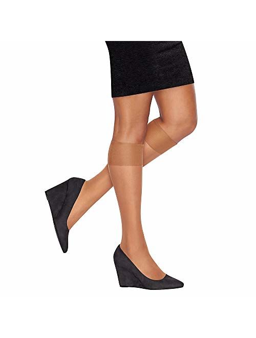 L'eggs Women's Everyday Knee Highs