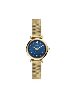 Women Mini Carlie Stainless Steel and Mesh Casual Quartz Watch