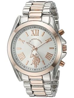 Women's Quartz Metal and Alloy Casual Watch, Color:Two Tone (Model: USC40118)