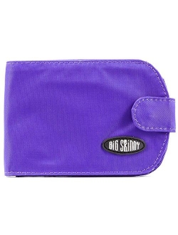 Big Skinny Women's Taxicat Bi-Fold Slim Wallet, Holds Up to 25 Cards