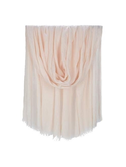 Iristide Women Summer Scarfs Large Long Lightweight Linen Beach Gauze Shawl Wrap 7543