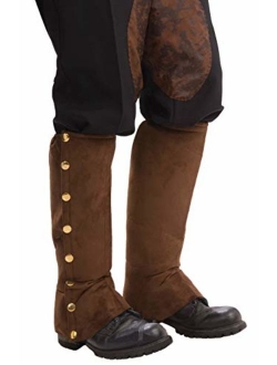 Forum Novelties Men's Adult Steampunk Suede Spats Costume Accessory