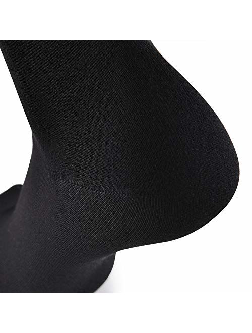 JOURNOW 6 Pairs Women's Modal Super Smooth Skin Care Dress& Casual Socks