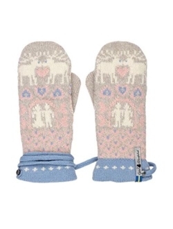 Ojbro Swedish made 100% Merino Wool Soft Thick & Extremely Warm Mittens (as Featured by the Raynauds Assn)