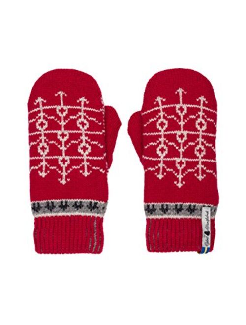 Ojbro Swedish made 100% Merino Wool Soft Thick & Extremely Warm Mittens (as Featured by the Raynauds Assn)