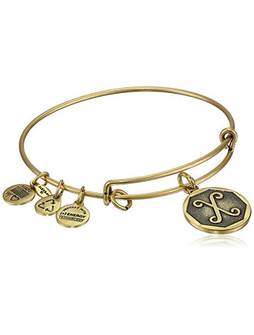 Alex and Ani Initial Expandable Wire Bangle Bracelet, 2.5