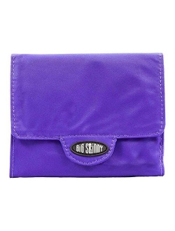 Big Skinny Women's Trixie Tri-Fold Slim Wallet, Holds Up to 30 Cards