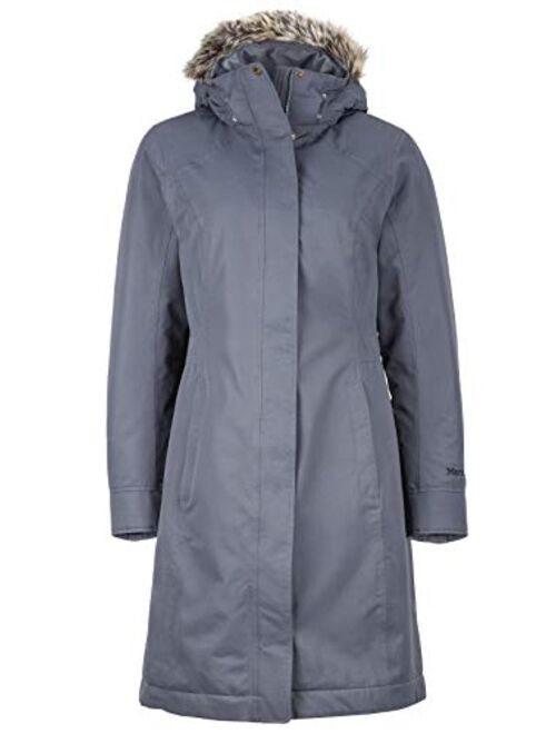 Marmot Women's Chelsea Waterproof Down Rain Coat, Fill Power 700