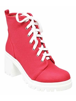 MVE Shoes Women's Soda Easy Slip On Ankle Boots