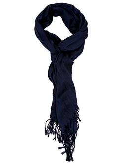 Love Lakeside-Women's Must Have Solid Color Crinkle Scarf