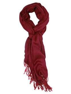 Love Lakeside-Women's Must Have Solid Color Crinkle Scarf