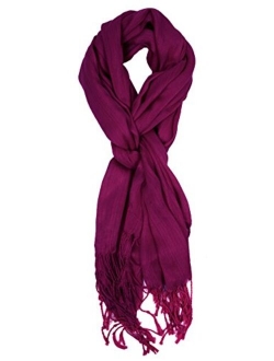 Love Lakeside-Women's Must Have Solid Color Crinkle Scarf