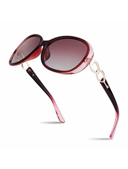 Polarized Sunglasses for Women Oversized Sun Glasses Fashion Shades SUNIER S85