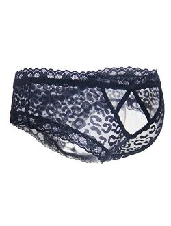 Lacy Line Sexy Strappy Back Open Crotch Lace Panties