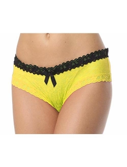 Sofishie Sexy V-Back Open Crotch Panties