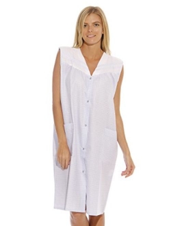 Dreamcrest Sleeveless Duster Housecoat Women Sleepwear