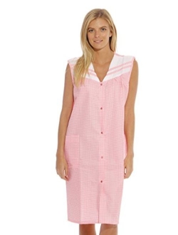 Dreamcrest Sleeveless Duster Housecoat Women Sleepwear