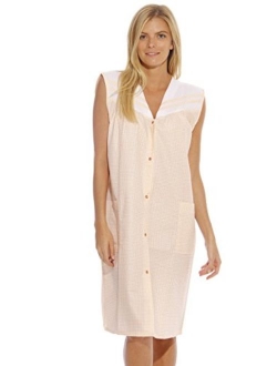 Dreamcrest Sleeveless Duster Housecoat Women Sleepwear