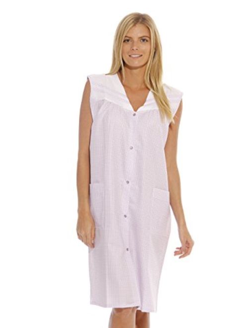 Dreamcrest Sleeveless Duster Housecoat Women Sleepwear