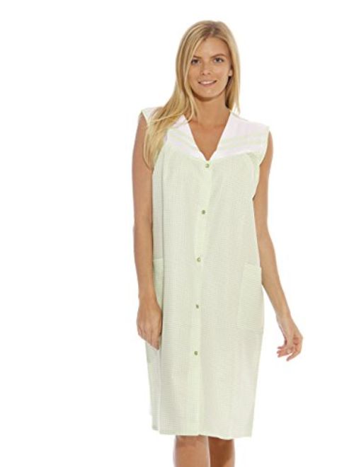 Dreamcrest Sleeveless Duster Housecoat Women Sleepwear