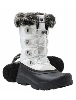 ArcticShield Women's Polar Waterproof Insulated Durable Cold Rated Winter Snow Boots