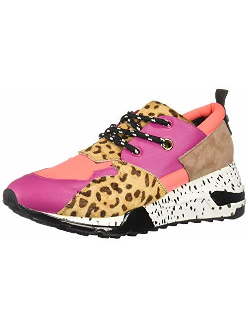 Steve Madden Leather Cliff Colorful Sneaker